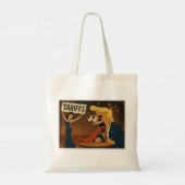 Rückgang der Liebe mit den Zöllen Tragetasche (Rückseite)