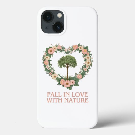 Rückgang der Liebe mit der Natur Case-Mate iPhone Hülle (Rückseite)