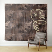 Rückgang der Liebe mit Herbst | Eleganter Foto Hin Wandteppich (Beispiel (Horizontal))