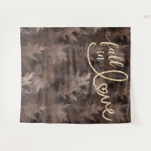 Rückgang der Liebe mit Herbst | Eleganter Foto Hin Wandteppich (Vorderseite (Horizontal))