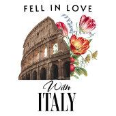 Rückgang der Liebe mit Italien T-Shirt