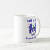 Rückgang der Liebe mit Motto Brettspiele Kaffeetasse (VorderseiteRechts)