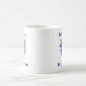 Rückgang der Liebe mit Motto Brettspiele Kaffeetasse (Mittel)