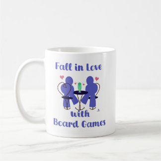 Rückgang der Liebe mit Motto Brettspiele Kaffeetasse