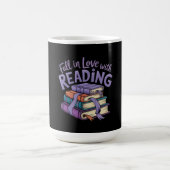 Rückgang der Liebe mit Reading Cosy Books Autumn V Kaffeetasse (Mittel)