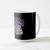 Rückgang der Liebe mit Reading Cosy Books Autumn V Kaffeetasse (VorderseiteRechts)