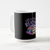Rückgang der Liebe mit Reading Cosy Books Autumn V Kaffeetasse (Vorderseite Links)