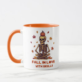 Rückgang der Liebe mit Skulls - Gemütliches Chaos Tasse