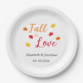 Rückgang der Liebe Pappteller (Vorderseite)