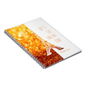 Rückgang der Liebe Paris | Romantischer Eiffelturm Notizblock (Rechte Seite)