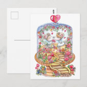 Rückgang der Liebe Postkarte (Vorne/Hinten)