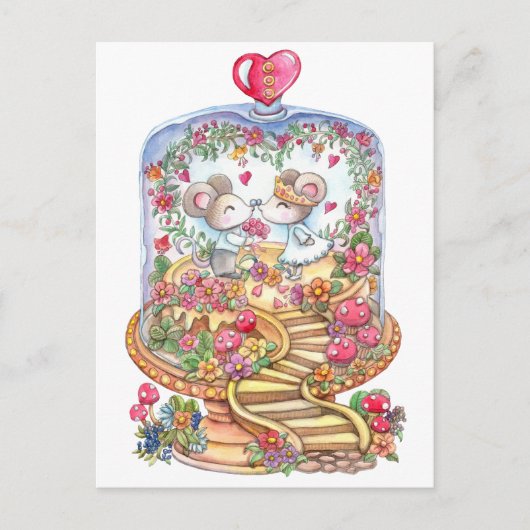 Rückgang der Liebe Postkarte (Vorderseite)