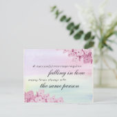 Rückgang der Liebe Postkarte (Stehend Vorderseite)