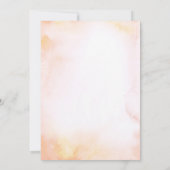 Rückgang der Liebe Pumpkin Bridal Dusche Einladung (Rückseite)