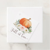 Rückgang der Liebe Pumpkin Danke Ihnen Tag Geschenkanhänger (Beispiel)