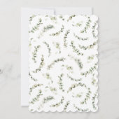 Rückgang der Liebe Pumpkin Fall Brautparty Einladung (Rückseite)