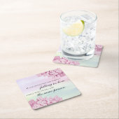 Rückgang der Liebe Rechteckiger Pappuntersetzer (Vor Ort)