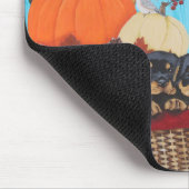 Rückgang der Liebe Rottweiler Print Mousepad (Ecke)