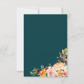 Rückgang der Liebe RSVP Karte (Rückseite)