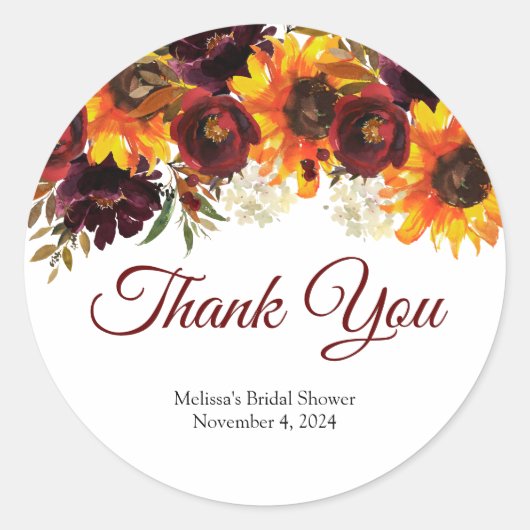 Rückgang der Liebe Runder Aufkleber (Vorderseite)