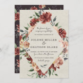 Rückgang der Liebe | Rustikale Blütenhochzeit (Vorne/Hinten)