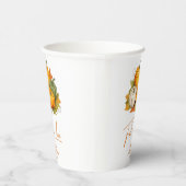 Rückgang der Liebe Rustikales Brautparty für den H Pappbecher (Rechts)