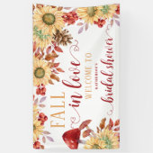 Rückgang der Liebe Rustikales Brautparty Willkomme Banner (Vertikal)