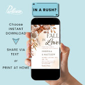 Rückgang der Liebe Sonnenblumen Engagement Partei Einladung