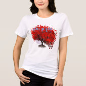 Rückgang der Liebe T - Shirt Wirbel Roots Puzzlete (Vorderseite)