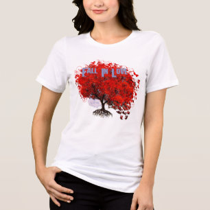 Rückgang der Liebe T - Shirt Wirbel Roots Puzzlete