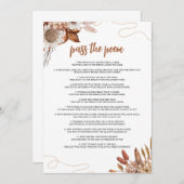 Rückgang der Liebe | Übergeben Sie das Gedicht Bra Einladung (Vorne/Hinten)