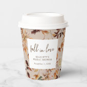 Rückgang der Liebe von Papieraufnahmen Pappbecher (Vorderseite)