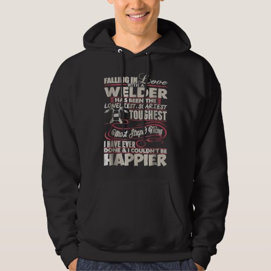 Rückgang der Liebe Welder längste Beängstigende hä Hoodie (Vorderseite)