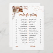 Rückgang der Liebe | Würde sie eher Brautparty spi Einladung (Vorne/Hinten)