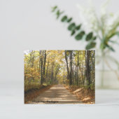 Rückgang der Postkarte des Landes (Stehend Vorderseite)