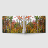 Rückgang der waldfarbenen Herbstfotografie Gästebuch (Voll)