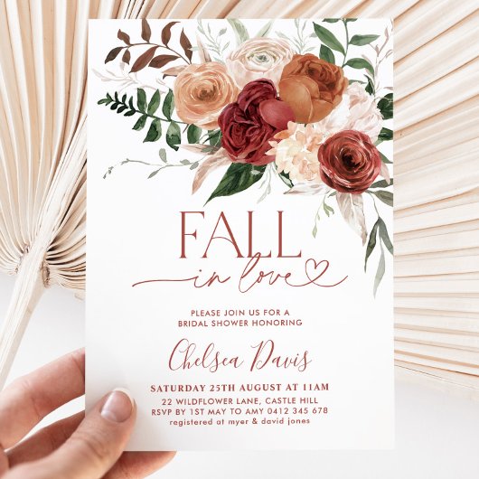 Rückgang des Blumenkohls in der Liebe Brautparty Einladung