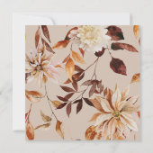 Rückgang des Brautparty der Liebe Einladung (Rückseite)