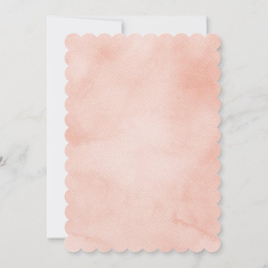 Rückgang des Brautparty der Liebe Einladung (Rückseite)