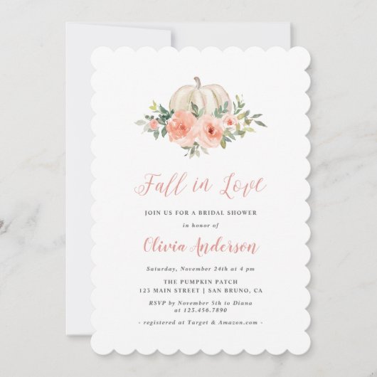 Rückgang des Brautparty der Liebe Einladung (Vorderseite)