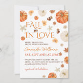 Rückgang des Brautparty der Liebe Einladung (Vorderseite)