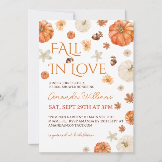 Rückgang des Brautparty der Liebe Einladung (Vorderseite)