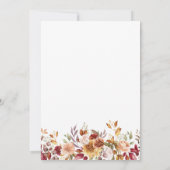 Rückgang des Brautparty der Liebe Einladung (Rückseite)