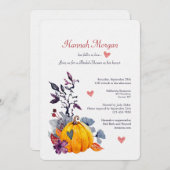 Rückgang des Brautparty der Liebe Einladung (Vorne/Hinten)