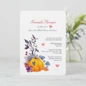 Rückgang des Brautparty der Liebe Einladung (Stehend Vorderseite)