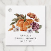 Rückgang des Brautparty der Liebe Geschenkanhänger (Vorderseite)