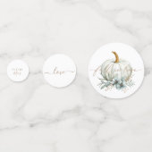 Rückgang des Brautparty der Liebe Konfetti (Vorderseiten)