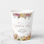 Rückgang des Brautparty der Liebe Pappbecher (Rückseite)