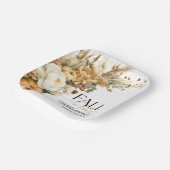 Rückgang des Brautparty der Liebe Pappteller (Gewinkelt)