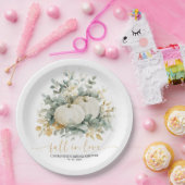 Rückgang des Brautparty der Liebe Pappteller (Party)